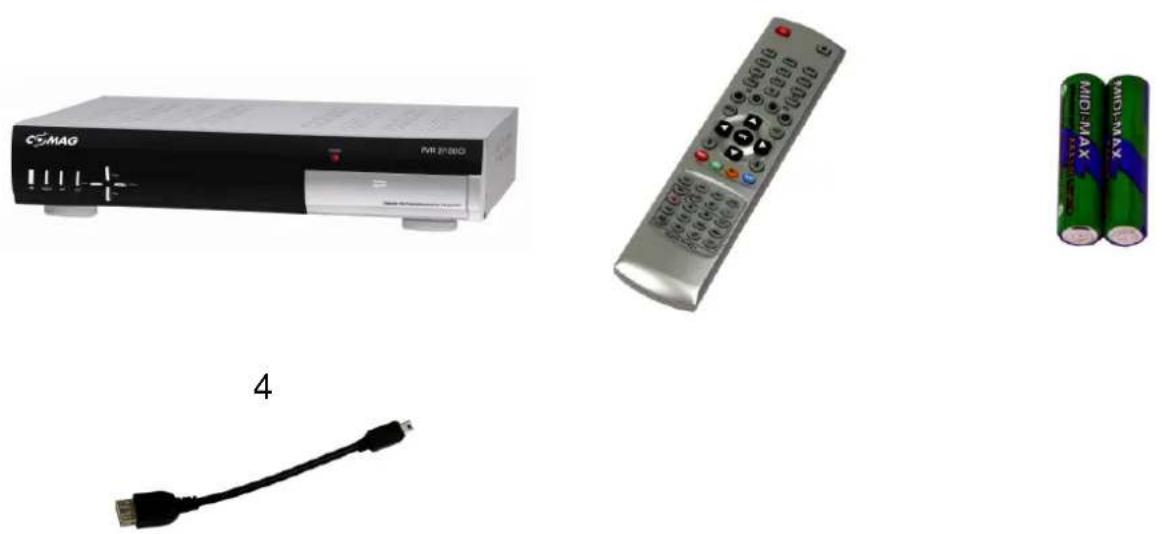 Comag PVR 2/100CI - Lieferumfang - 1
