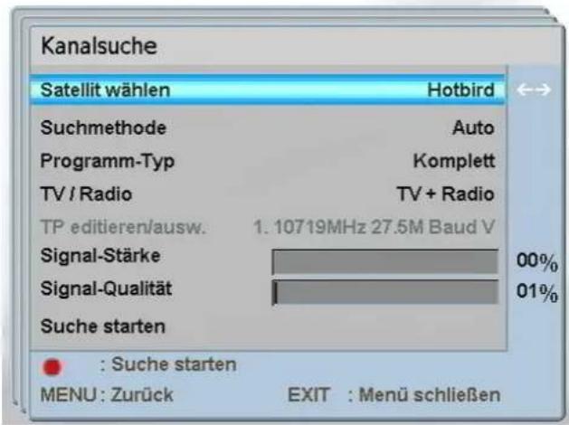 Comag PVR 2/100CI - Kanal-Suche - 1