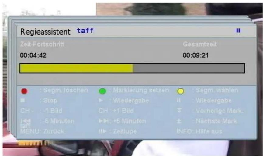 Comag PVR 2/100CI - Aufnahmen editieren - 2