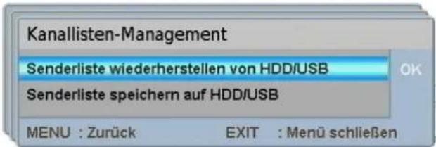 Comag PVR 2/100CI - Kanallisten-Management - 1