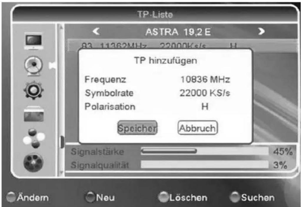 Comag HD50 - Beispiel zur Programmsuche: - 1