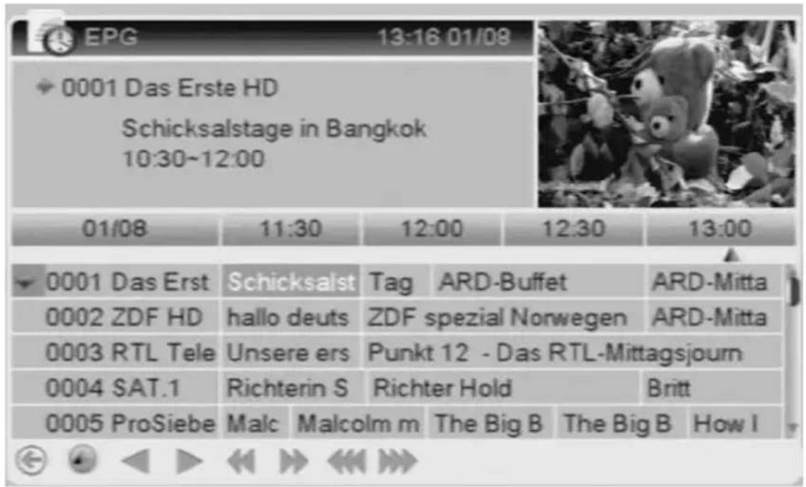 Comag HD50 - EPG - 2