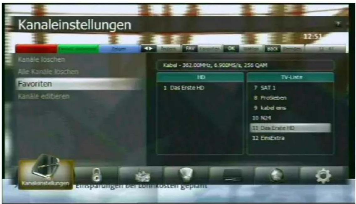 Comag DKR 900 HD CI - - Favoriten - 1