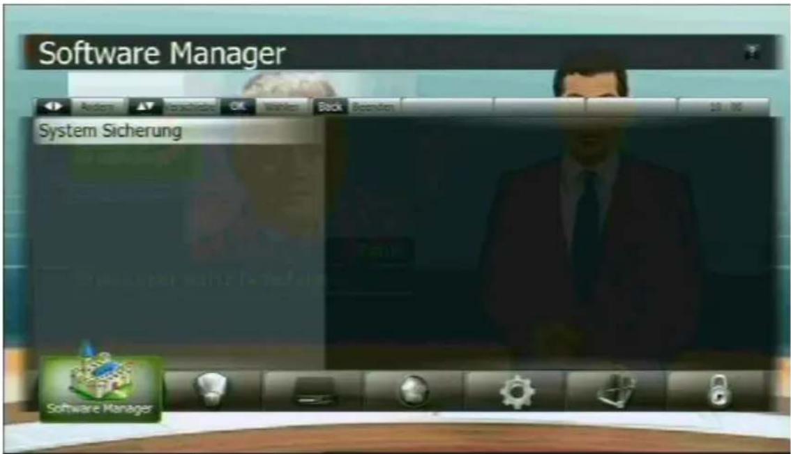 Comag DKR 900 HD CI - Software Manager (Symbol: Burg) - 1