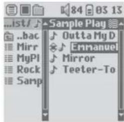 84 03 13 ....ist/ J Sample Play ..bac J Outta My D Mirr J Errmanuel MyPI J Mirror Rock J Teeter-To Samp