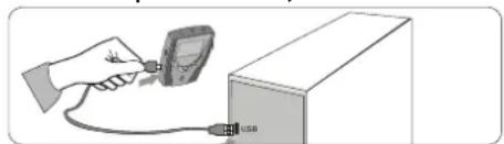 YAKUMO Hypersound 128 - Charging with the PC power: - 1