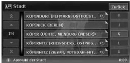 Stadt KOPENDORF (FEHMARN, OSTHOLST... KÖPENICK (BERLIN) KÖPER (UCHTE, NIENBURG (WE-SER)) KÖPERNITZ (RHEINSBERG, OSTPRIG... KÖPERNITZ (ZIESAR, POTSDAM-MIT...)
