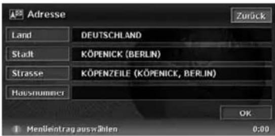 Adresse Zurück Land DEUTSCHLAND Stadt KÖPENICK (BERLIN) Strasse KÖPENZEILE (KÖPENICK, BERLIN) Hausnummer OK 1 Mendleintrag auswählen 0:00