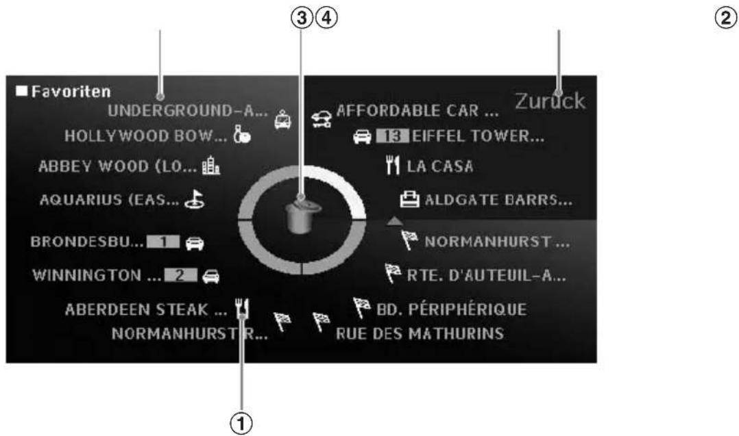 ■ Favoriten UNDERGROUND-A... HOLLYWOOD BOW... ABBEY WOOD (LO... AQUARIUS (EAS... BRONDESBU... 1 WINNINGTON ... 2 ABERDEEN STEAK ... NORMANHURST R... AFFORDABLE CAR ... 13 EIFFEL TOWER... LA CASA ALDGATE BARRS... NORMANHURST ... RTE. D'AUTEUIL-A... BD. PÉRIPHÉRIQUE RUE DES MATHURINS Zurück ① ② ③ ④