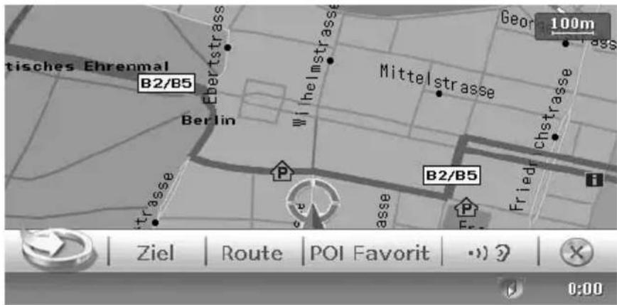 B2/B5 Berlin Ebertstrasse Wilhelmstrasse Mittelstrasse B2/B5 Strasse P asse P Friedrstrasse Georg 100m Ziel Route POI Favorit 0:00