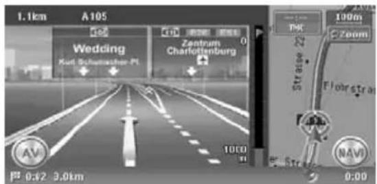 1.1km A105 Wedding Kurt Schumacher-Pt Zentrum Charlottenburg 100m Zoom Floor str NAV 0:42 3,0km 1000 0:00