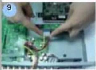 Monacor DMR-508 - APPENDIX #1 - INSTALL THE HDD - 9