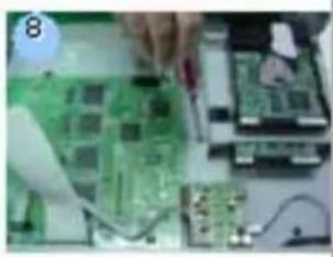 Monacor DMR-508 - APPENDIX #1 - INSTALL THE HDD - 8