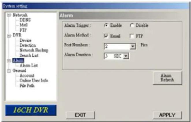 Monacor DMR-508 - Alarm - 1