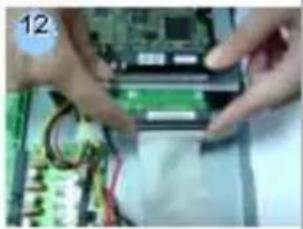 Monacor DMR-508 - APPENDIX #1 - INSTALL THE HDD - 12