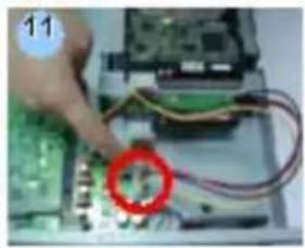 Monacor DMR-508 - APPENDIX #1 - INSTALL THE HDD - 11