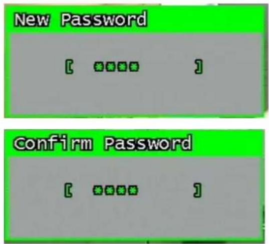 Monacor DMR-408 - Password Setting - 2