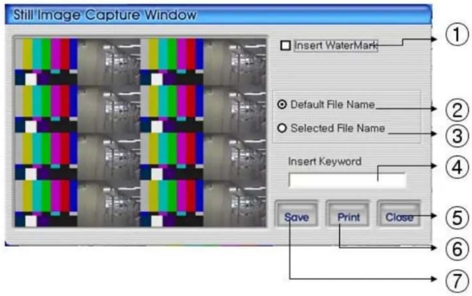 Monacor DMR-408 - Still image Capture - 2