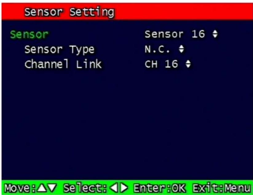Monacor DMR-408 - Sensor Setting - 1