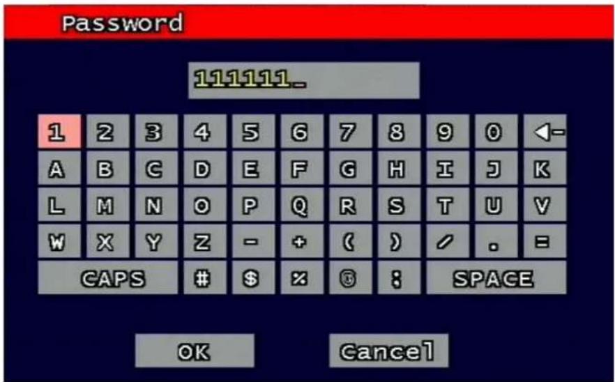 Monacor DMR-408 - Password - 1