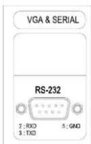 Monacor DMR-408 - RS-232 - 1