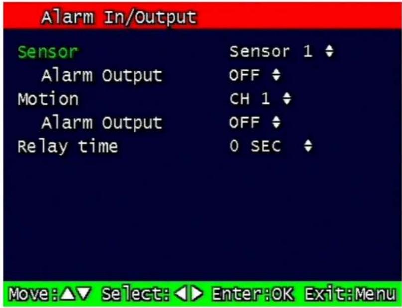 Monacor DMR-408 - Alarm input/ Output - 1