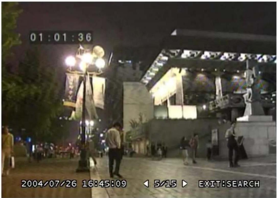 Monacor DMR-408 - Screen of playing back - 1