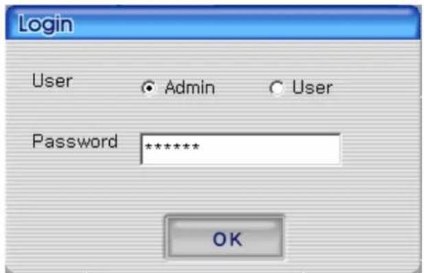 Monacor DMR-408 - Login - 1