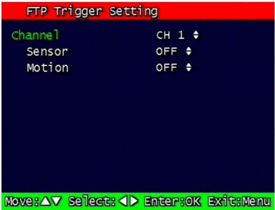 Monacor DMR-408 - FTP Trigger Setting - 1