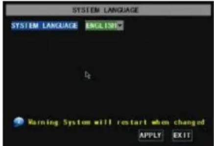 Monacor DMR-1908LCD - Sprache - 1