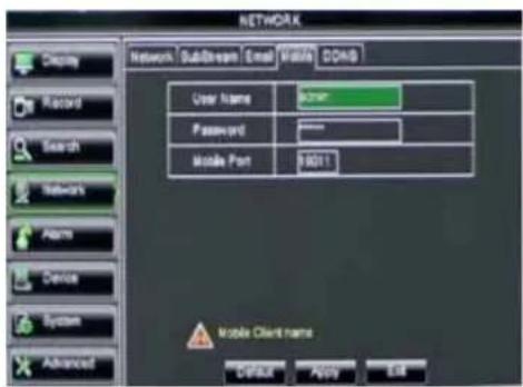 Monacor DMR-2860 - Mobiltelefon-Einstellung - 1