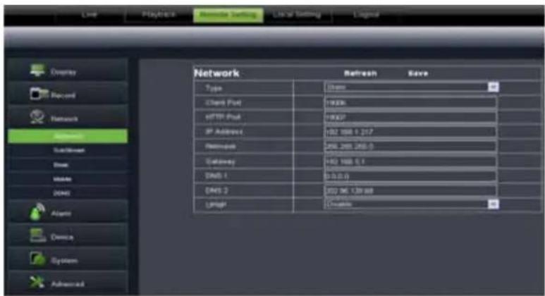 Monacor DMR-2860 - Netzwerk-Parameter - 1