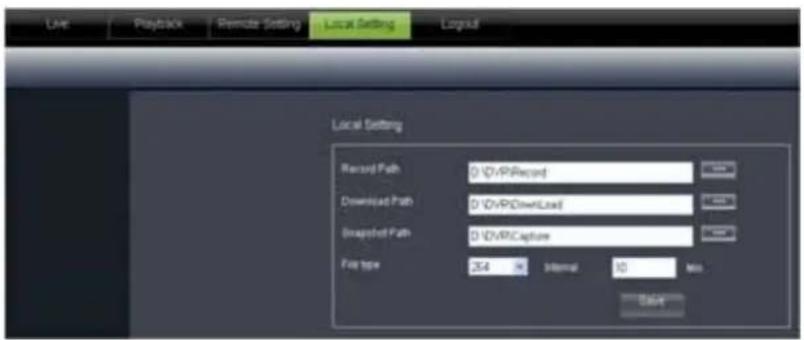 Monacor DMR-2860 - Local setting - 1