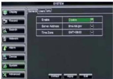 Monacor DMR-1880 - Service Network Time Protocol (NTP) - 1