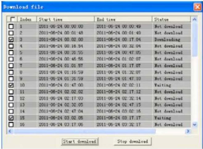Monacor DMR-1880 - Download einer Aufnahmedatei - 1