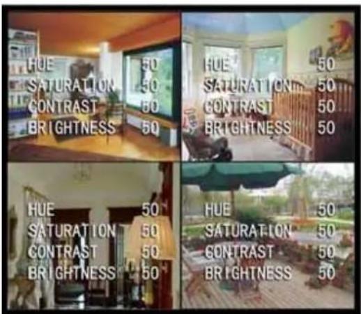 Monacor DMR-140 - Bildeinstellungen (Miscellaneous Menu Color Set) - 1