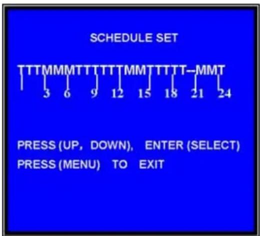 Monacor DMR-140 - Zeitsteuerung (Schedule Set) - 1