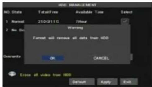 Monacor DMR-152 - HDD Manage - 2