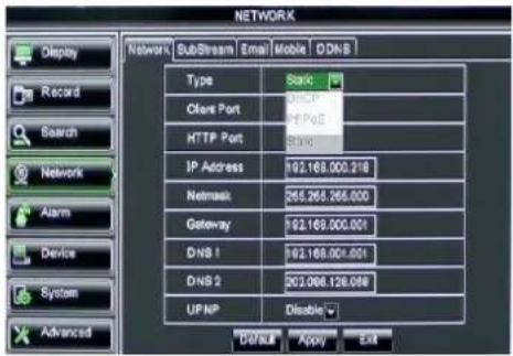 Monacor DMR-2840SET - Network set - 1