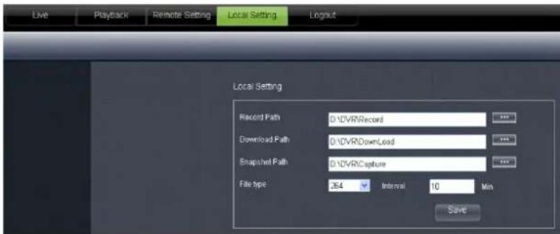 Monacor DMR-2840SET - Local setting - 1