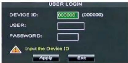 Monacor DMR-2840SET - Menu Lock - 1