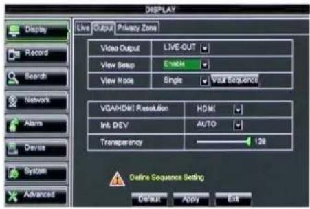 Monacor DMR-2840SET - Output mode - 1