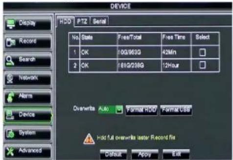 Monacor DMR-2840SET - HDD Set - 1
