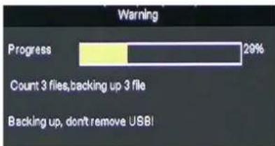 Monacor DMR-2840SET - back-up file based on event - 2