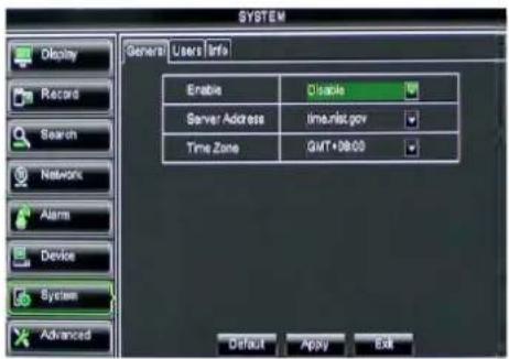 Monacor DMR-2840SET - Network Time Protocol (NTP) Service - 1