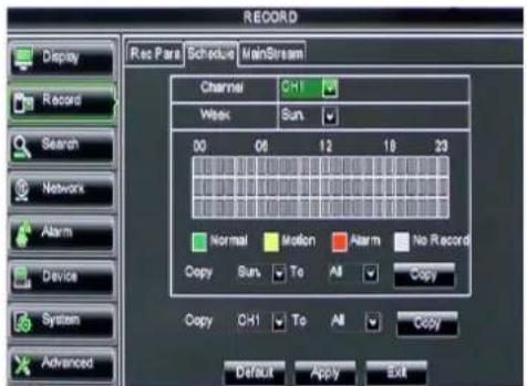 Monacor DMR-2840SET - Schedule - 1