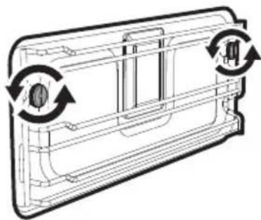 SMEG SF4120VCB1 - Ausbau der Halterahmen für Roste/Backbleche - 1
