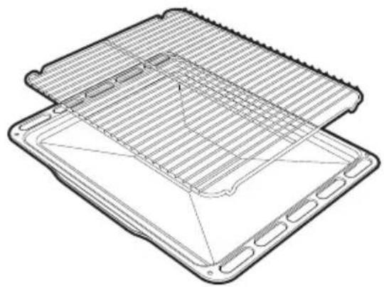 SMEG SF122TN - Rost für Fettpfanne - 1