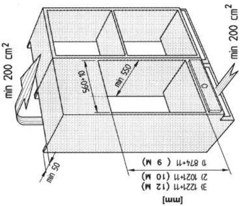SMEG FR 205 A - D Montageanweisung - bitte aufbewahren - - 2
