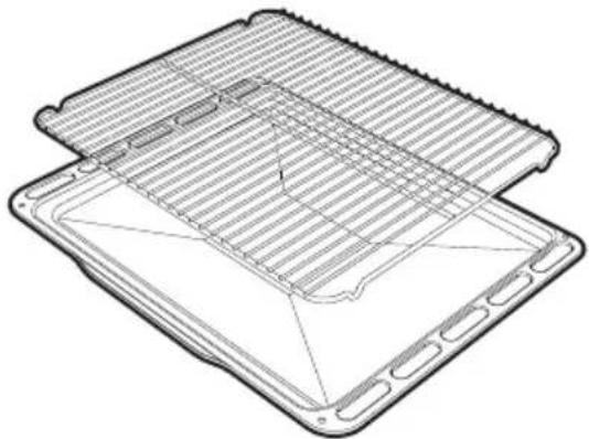 SMEG SFP99X-1 - Rost für Fettpfanne - 1